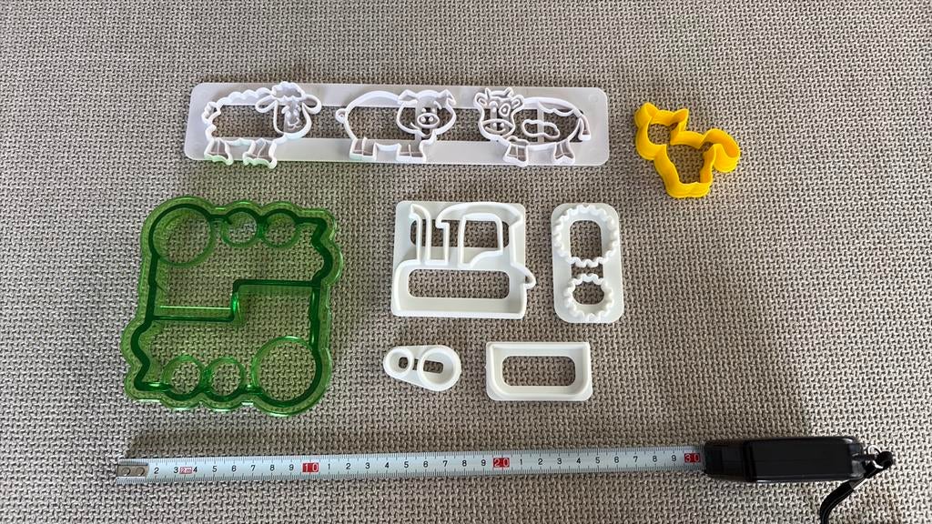 Uitsteekvormpjes koekjes bakken, Enlèvement ou Envoi, Comme neuf, Cupcakes, Moule