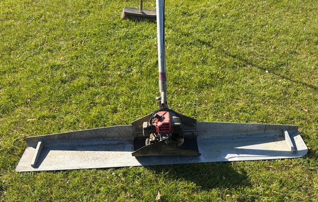 Beton trilplaat / trilspaan, Ophalen, Gebruikt