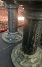 2 x bijzettafel in marmer graniet bedtafels, Huis en Inrichting, Overige materialen, Minder dan 55 cm, Hollywood Regency Eric Kuster