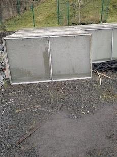 serre, Enlèvement, Comme neuf, Aluminium