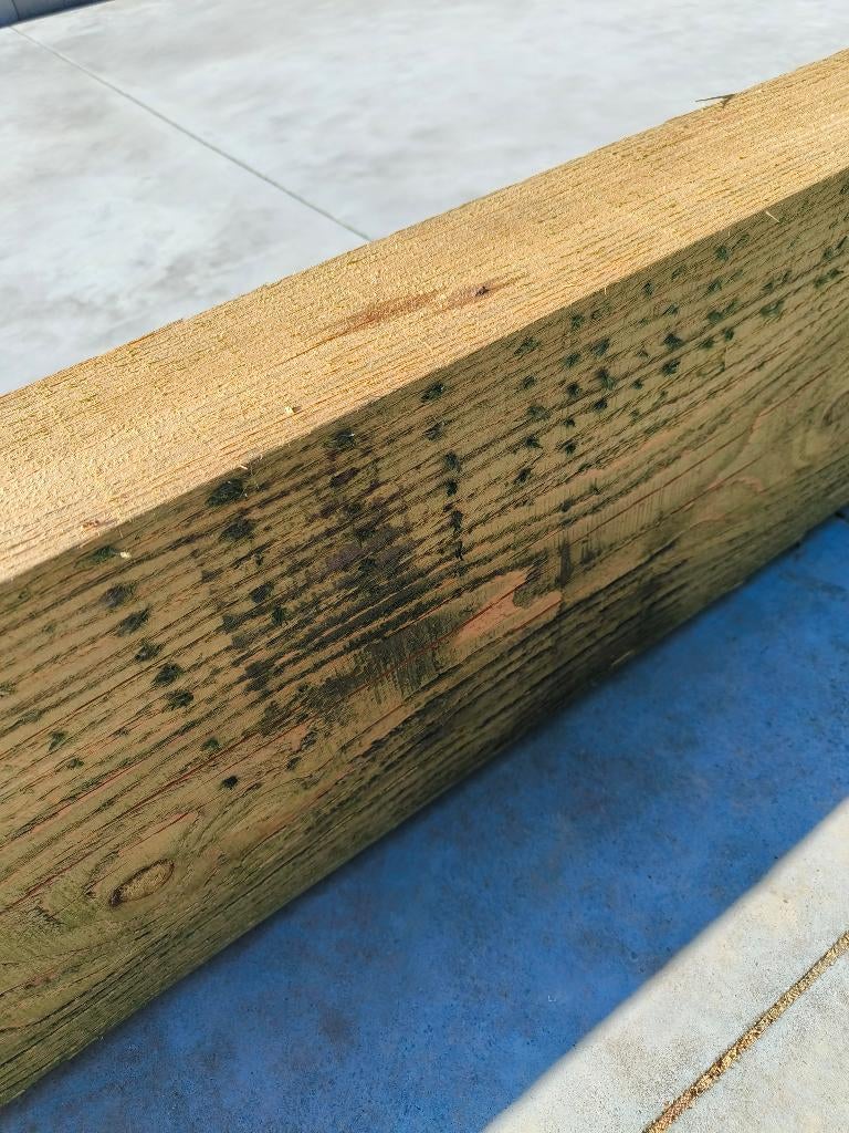 Houten balk, Doe-het-zelf en Bouw, Hout en Planken, 25 tot 50 mm, Nieuw, 300 cm of meer, Balk