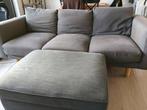 IKEA Norsborg 3-zit zetel + poef Kivik, Enlèvement, Comme neuf, Tissus