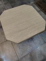 Table basse en travertin, Maison & Meubles, Enlèvement, Comme neuf, Moins de 50 cm
