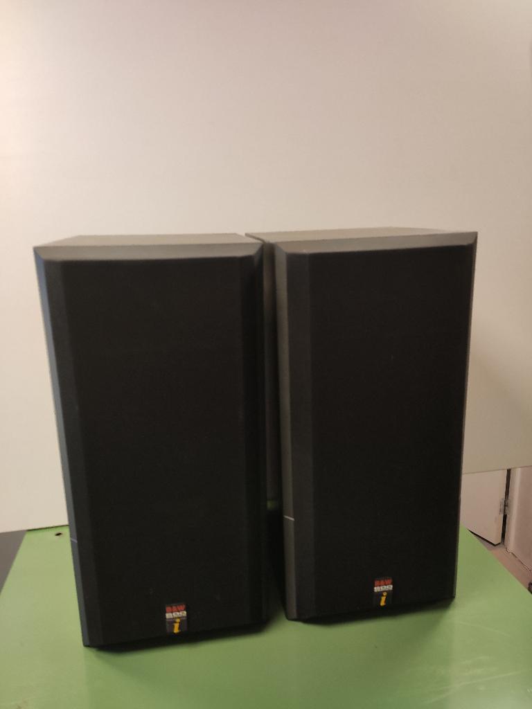 Bowers & Wilkins (noir et blanc) DM 610i, TV, Hi-fi & Vidéo, Enceintes, Enlèvement ou Envoi, 60 à 120 watts, Utilisé, Bowers & Wilkins (B&W)