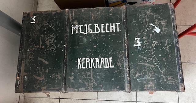 Houten Reiskist begin 20ste eeuw, Antiek en Kunst, Ophalen