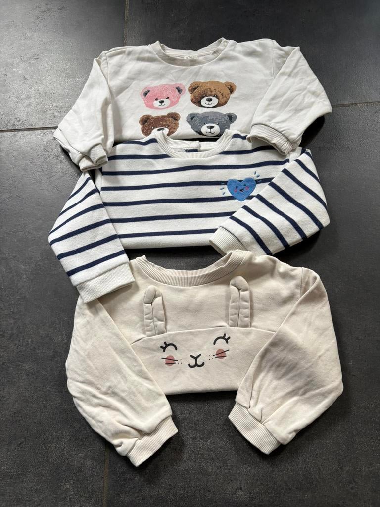 Lot 3 sweat shirts 18/24 mois, Enlèvement, Utilisé