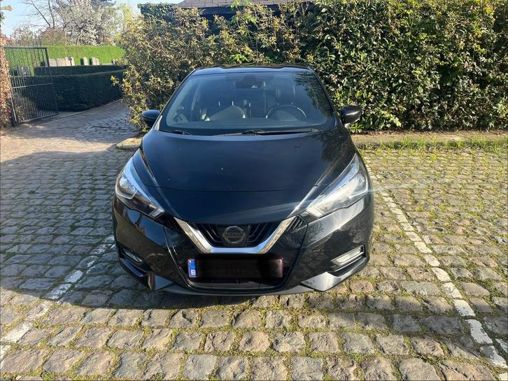 Nissan Micra 1.0 IG-T Tekna, Auto's, Nissan, Particulier, Micra, Benzine, Berline, 5 deurs, Handgeschakeld, Zwart, Zwart, Voorwielaandrijving