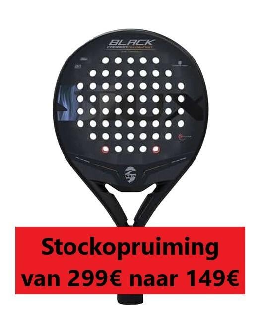 nieuwe Siux Black Carbon revolution padel racket, Ophalen of Verzenden, Nieuw, Padelracket
