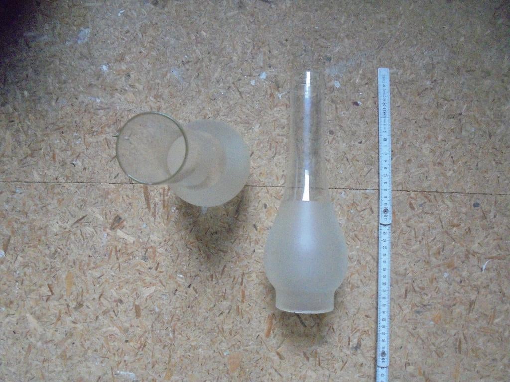 Glas, olielampglas voor luster of ander verlichting, Ophalen