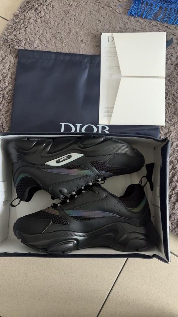 Dior B22, Verzenden, Zwart, Nieuw, Sneakers
