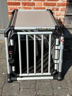 Petbox hondenbench maat M – stevige aluminium autobench, Enlèvement, Utilisé