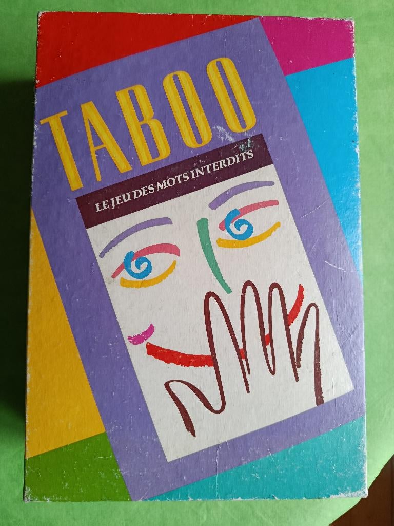 Tabou Le jeu des mots interdits,12 ans - adultes, MB Jeux, Enlèvement ou Envoi, Utilisé, MB Jeux