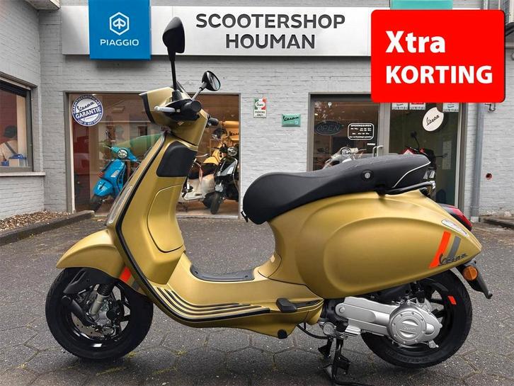 Vespa Sprint S 50 cc 45Km/h AMBIZIOSO MATT (nr.290), Fietsen en Brommers, Scooters | Vespa, Nieuw, Vespa S, Benzine