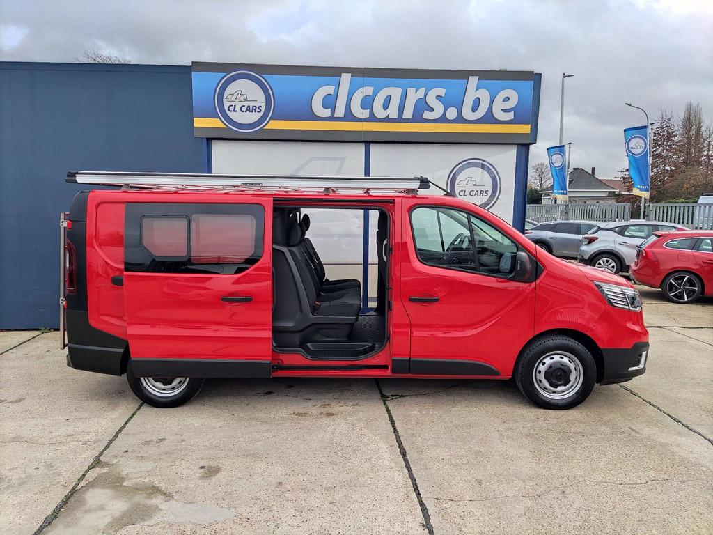 Renault Trafic 2.0dCi/170/Euro6/L2H1/Automaat/DubCab/5pl/Car, Autos, Camionnettes & Utilitaires, Rouge, Anti démarrage, Achat