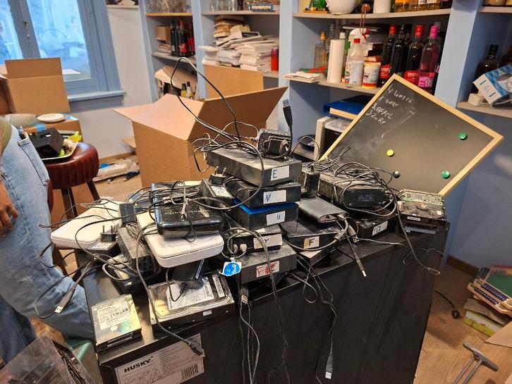 externe en interne harde schijven, Computers en Software, Harde schijven, Gebruikt, USB, Ophalen