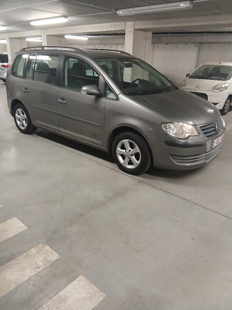 Vw Touran 1.9TDI...105ch....199000km...0032484664773, Achat, Boîte manuelle, Noir, 5 portes