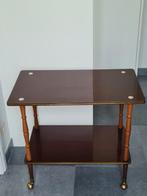 vintage tafel - bijzettafel - serveertafel - TV tafel, Enlèvement ou Envoi