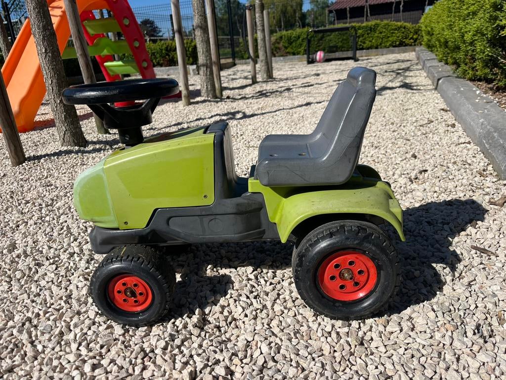 Kleine tractor, Ophalen, Gebruikt