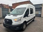 Ford transit dubbel cabine/2020/191000km/euro6!, Auto's, Bestelwagens en Lichte vracht, Stof, Electronic Stability Program (ESP)