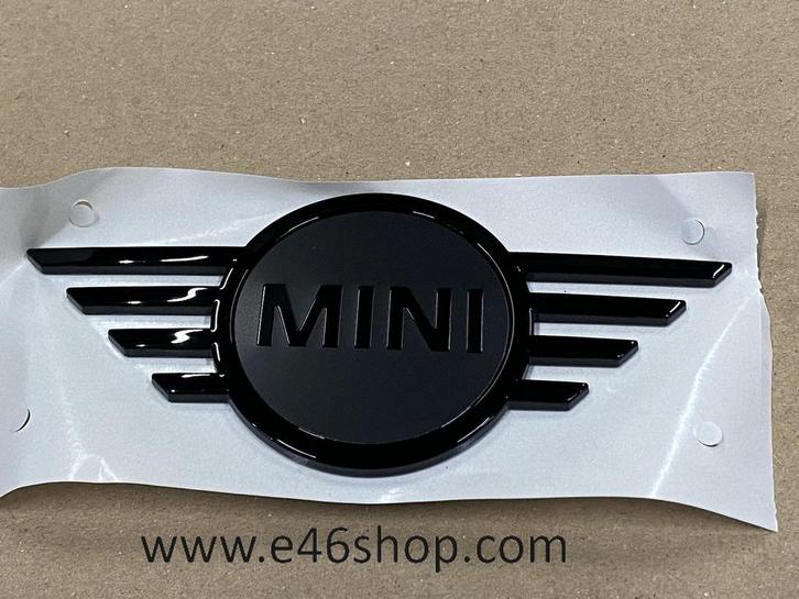 EMBLEEM MINI ACHTERZIJDE OE 51149880868 ORG EN NW BMW MINI, Auto-onderdelen, Carrosserie, Mini, Nieuw, Ophalen of Verzenden