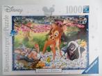Puzzle 1000 pièces Disney Bambi, Enlèvement ou Envoi, 500 à 1500 pièces, Comme neuf, Puzzle