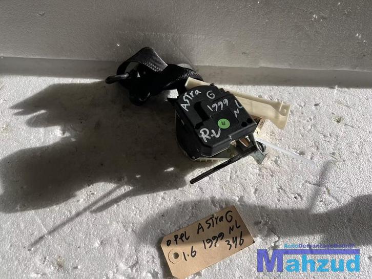 OPEL ASTRA G Rechts voor gordel 1998-2005, Autos : Pièces & Accessoires, Habitacle & Garnissage, Opel, Utilisé