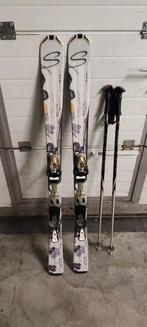 Skies, Sport en Fitness, Ophalen, 140 tot 160 cm, Gebruikt, Salomon
