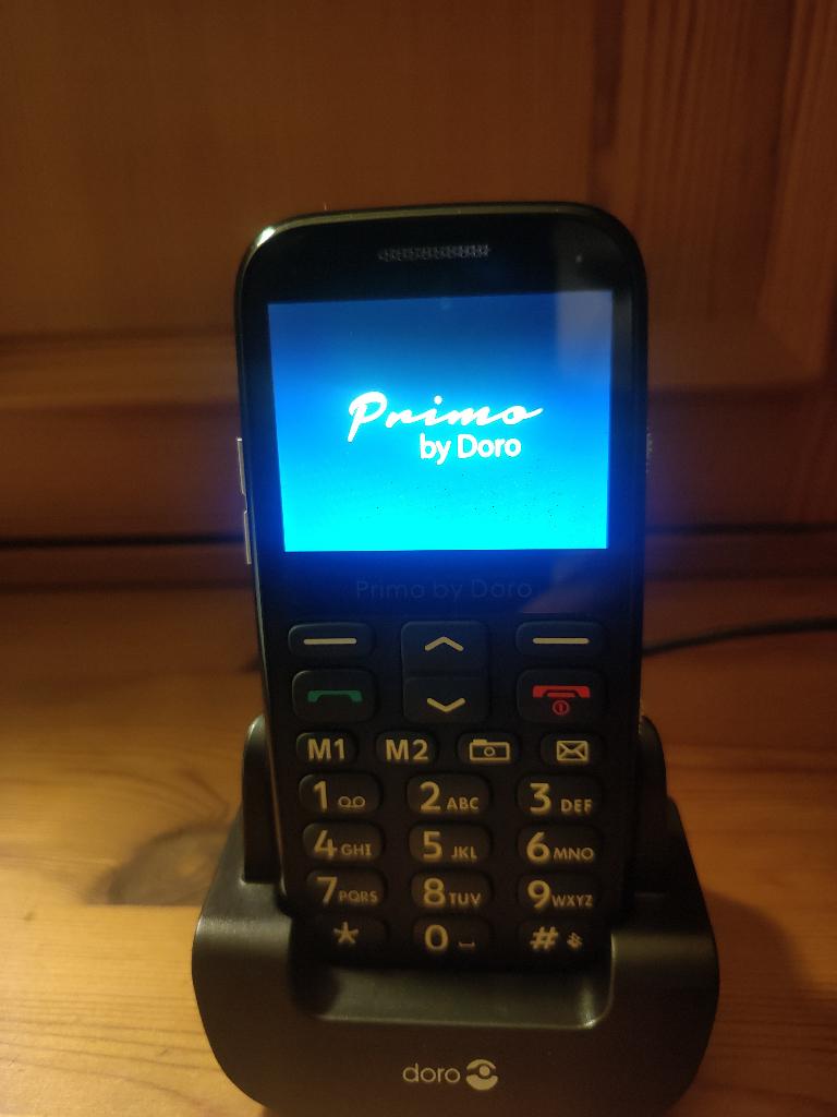 Gsm DORO Primo366., Ophalen, Zwart, Fysiek toetsenbord, Klassiek of Candybar