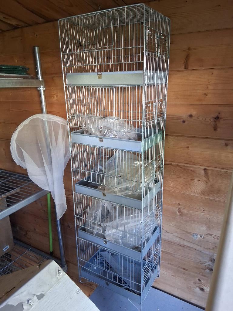 Vogelkooi, Dieren en Toebehoren, Ophalen, Nieuw, Aluminium, Vogelkooi