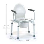 toiletstoel - overzetstoel Stacy, Ophalen, Gebruikt