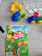 430 blokken verschillende grootte  en treintjes dakjes, Ophalen