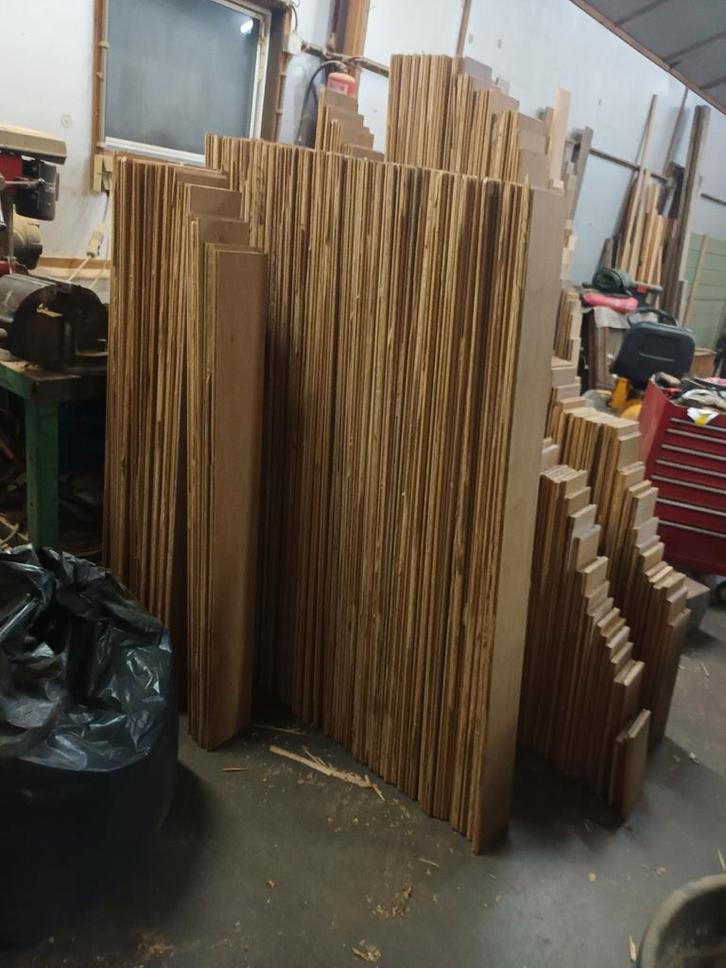 Massief eiken planken, Doe-het-zelf en Bouw, Hout en Planken, Eiken, Ophalen