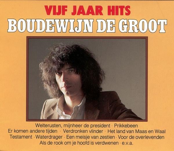 Boudewijn De Groot – Vijf Jaar Hits (2CD), CD & DVD, CD | Néerlandophone, Utilisé, Enlèvement ou Envoi