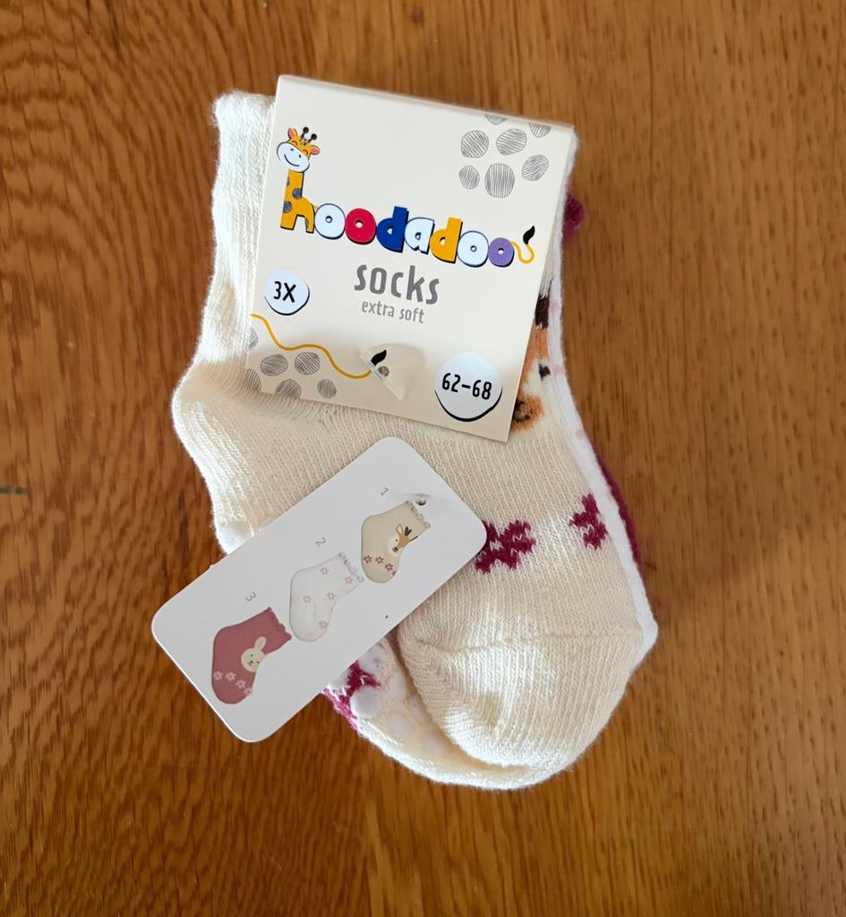 Baby sokken maat 62-68 (3 paar), Enfants & Bébés, Vêtements de bébé | Chaussures & Chaussettes, Neuf, Garçon ou Fille, Enlèvement ou Envoi