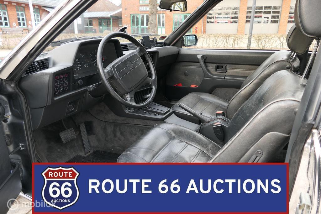 BMW 635CSi | 1985 | Route 66 Auctions, Zwart, Bedrijf, Handgeschakeld, Overige carrosserie