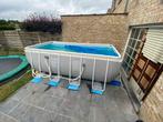 Zwembad intex 400 x 200 x 122 en ladder (excl. filterpomp), Tuin en Terras, Gebruikt, 200 tot 300 cm, Opzetzwembad, 200 tot 400 cm