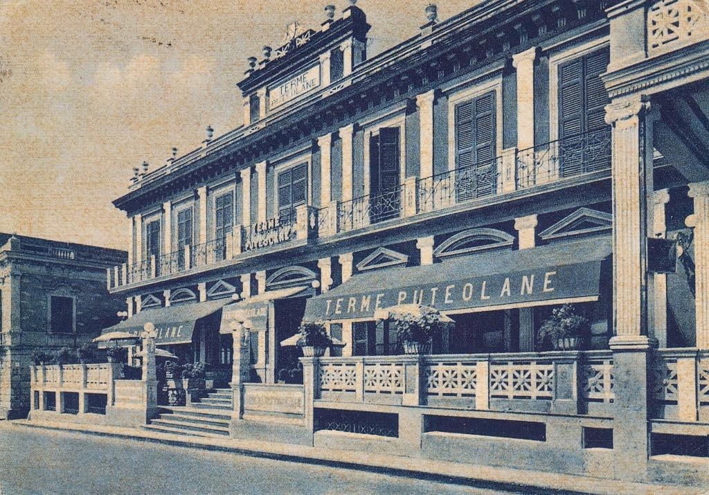 1955 - ITALIE - Pozzuoli : Terme Puteolane, Collections, Cartes postales | Étranger, Affranchie, Italie, 1940 à 1960, Envoi