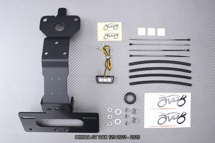 Korte Kentekenplaathouder AVDB HONDA ST DAX 125 2022 - 2025, Motoren, Accessoires | Overige, Nieuw, Ophalen of Verzenden