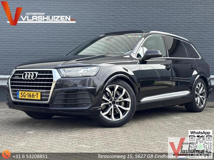 Audi Q7 3.0 TDI quattro Pro Line + 7p | Luchtvering | Memory, Autos, Audi, Entreprise, Q7, 4x4, ABS, Airbags, Alarme, Bluetooth