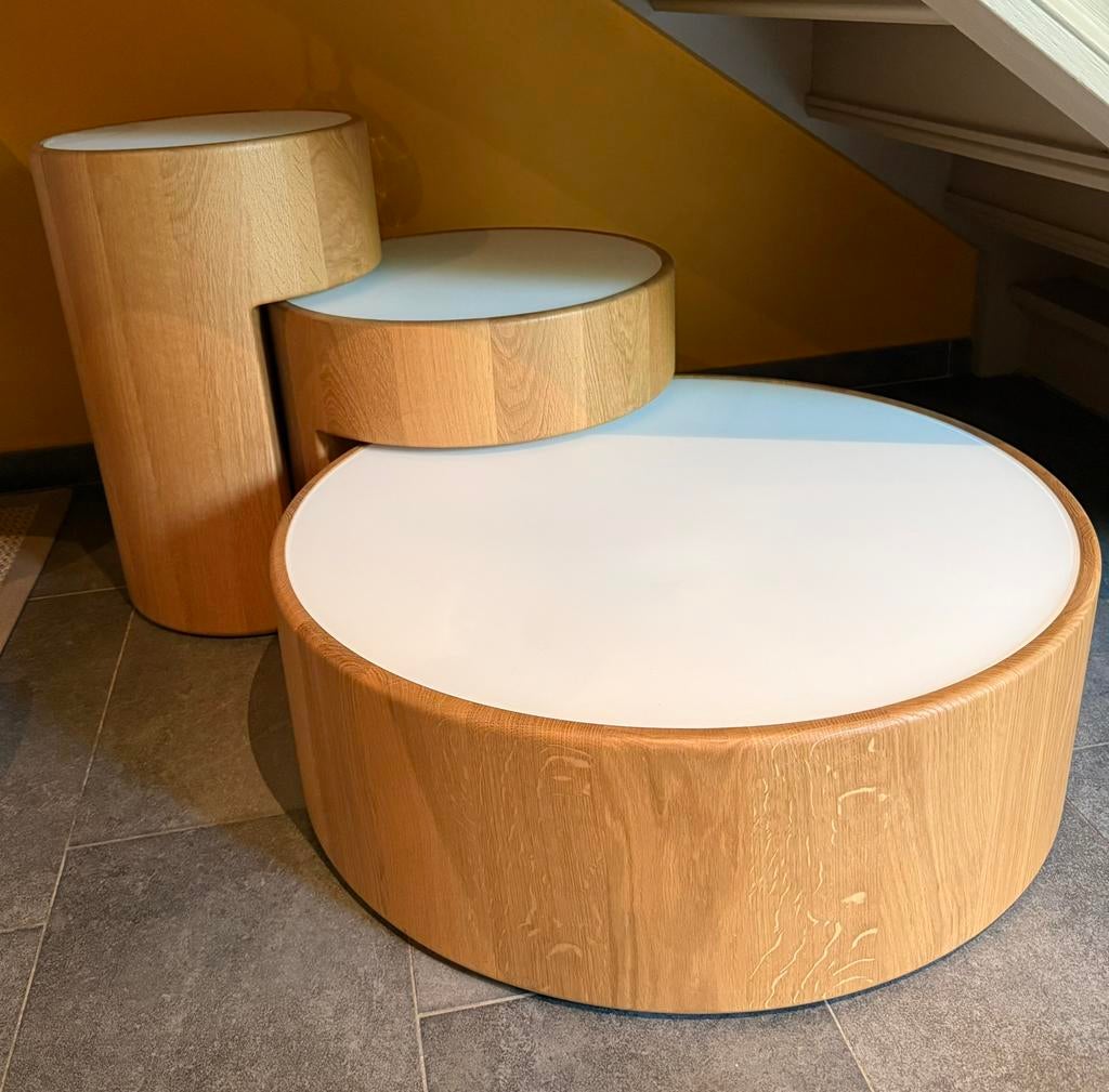 3 tables salon, Enlèvement, Comme neuf