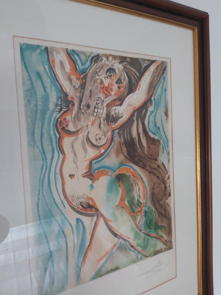 Ets van Salvator Dali, Antiek en Kunst, Kunst | Litho's en Zeefdrukken, Ophalen of Verzenden