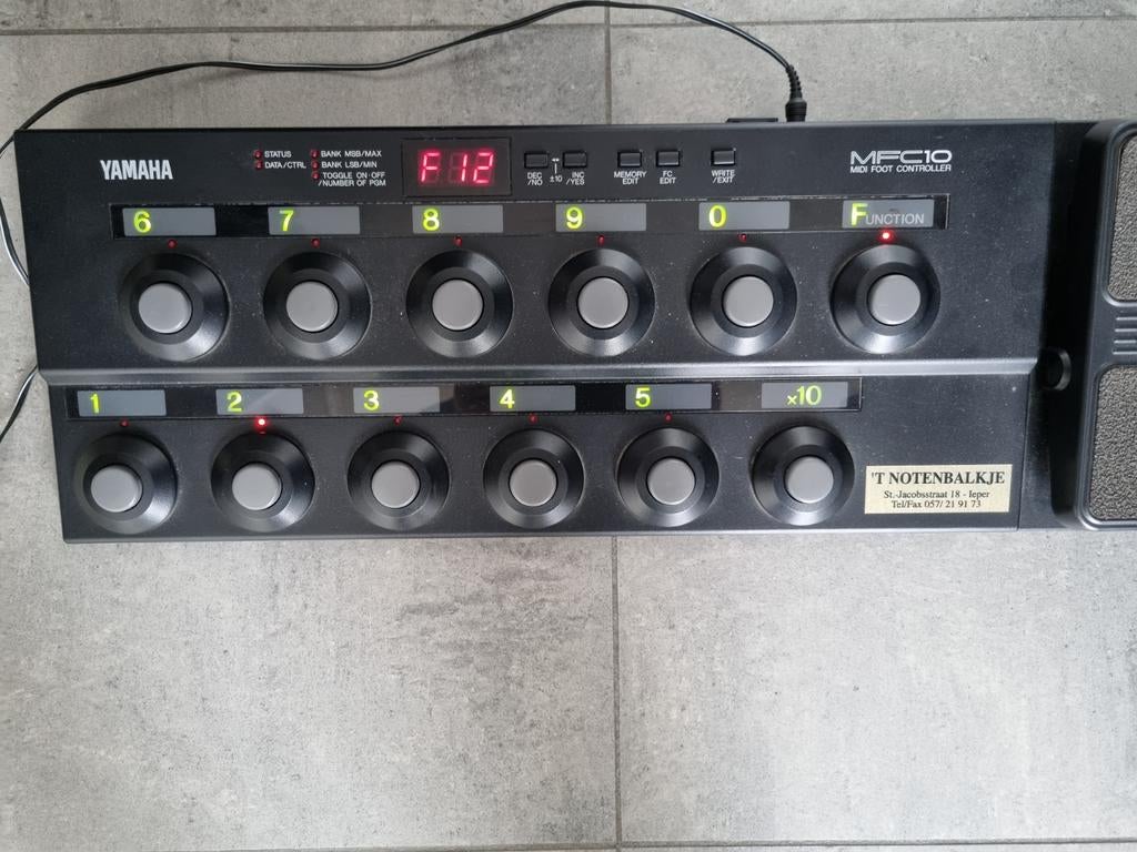 Yamaha MFC 10 MIDI controler, Muziek en Instrumenten, Ophalen