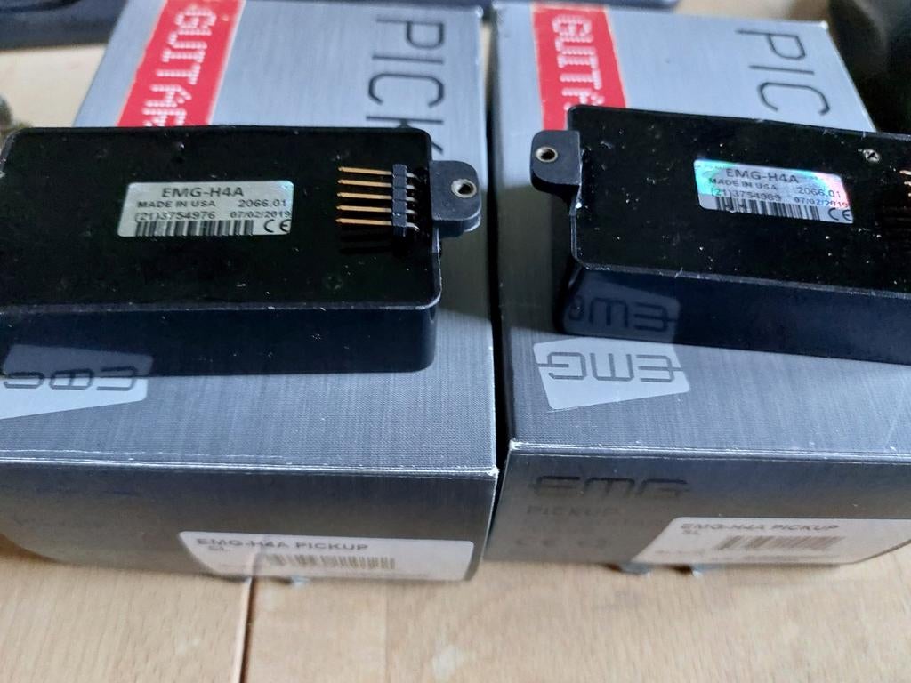EMG H4A set humbuckers, Ophalen of Verzenden, Zo goed als nieuw, Elektrische gitaar