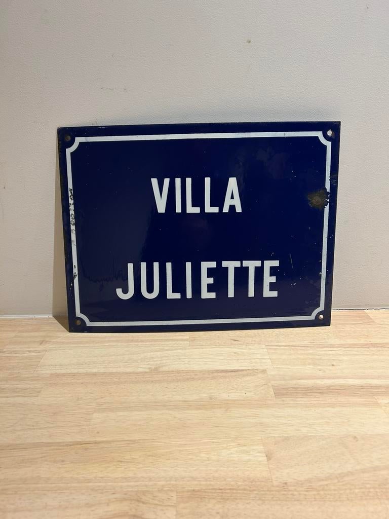 Emaille bordje, Maison & Meubles, Accessoires pour la Maison | Tableaux à écrire & Proverbes, Enlèvement, Utilisé