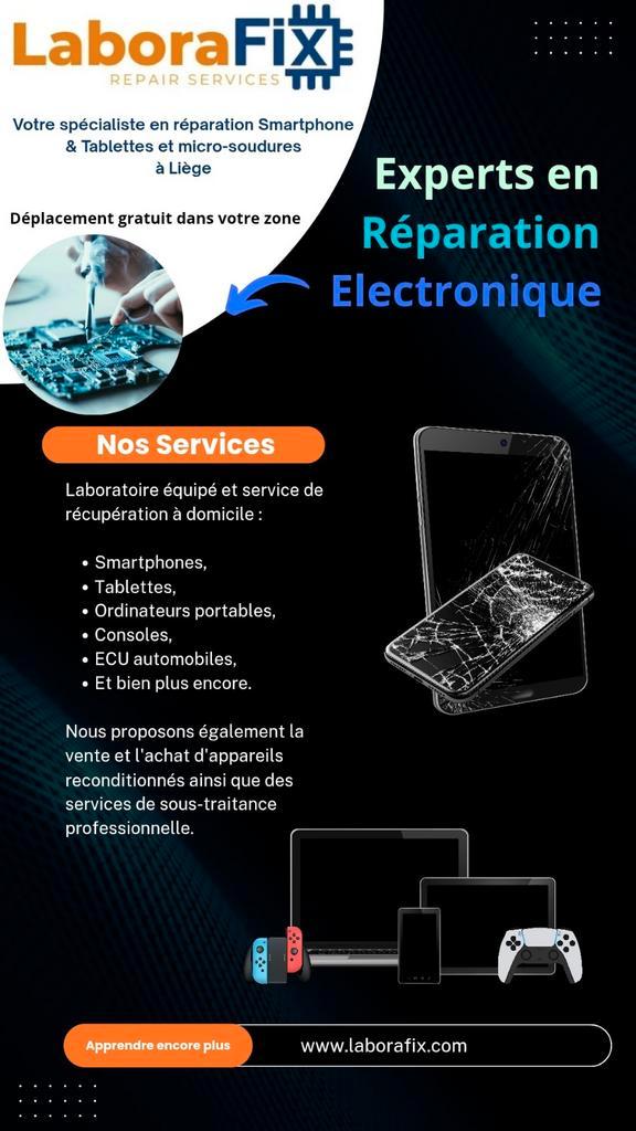 Réparations & microsoudures smartphone, console, laptop,Ecu, Services & Professionnels, Réparation & Entretien | PC & Consoles de jeu vidéo
