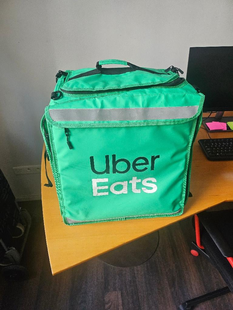 Uber Eats Bag, Ophalen, Zo goed als nieuw, Groen