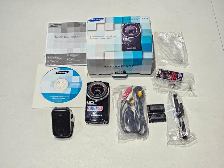 Caméscope Samsung HMX-U20 HD 1080p comme neuf, TV, Hi-fi & Vidéo, Caméscopes numériques, Comme neuf, Caméra, Autres types, Samsung