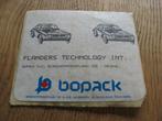 Sticker Flanders Technology Bopack, Ophalen of Verzenden, Nieuw, Bedrijf of Vereniging