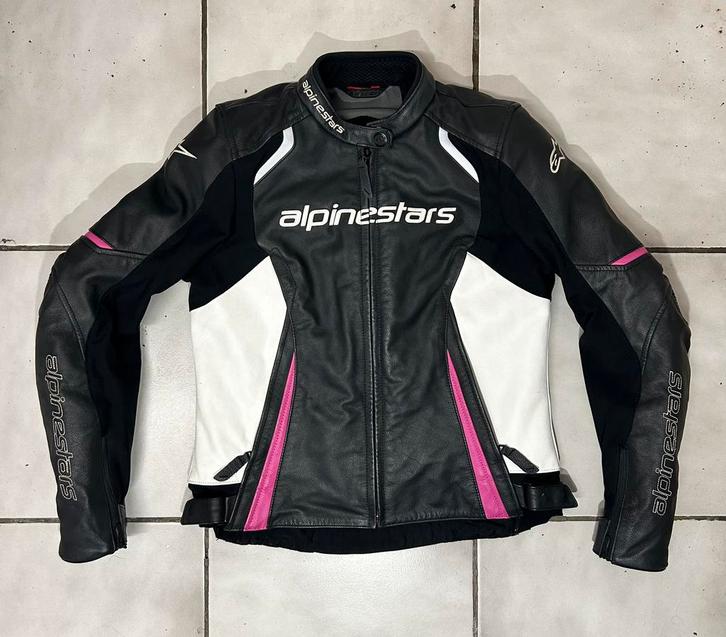 Alpinestars leren jas voor dames EUR42, Motoren, Kleding | Motorkleding, Broek | leer, Ophalen of Verzenden