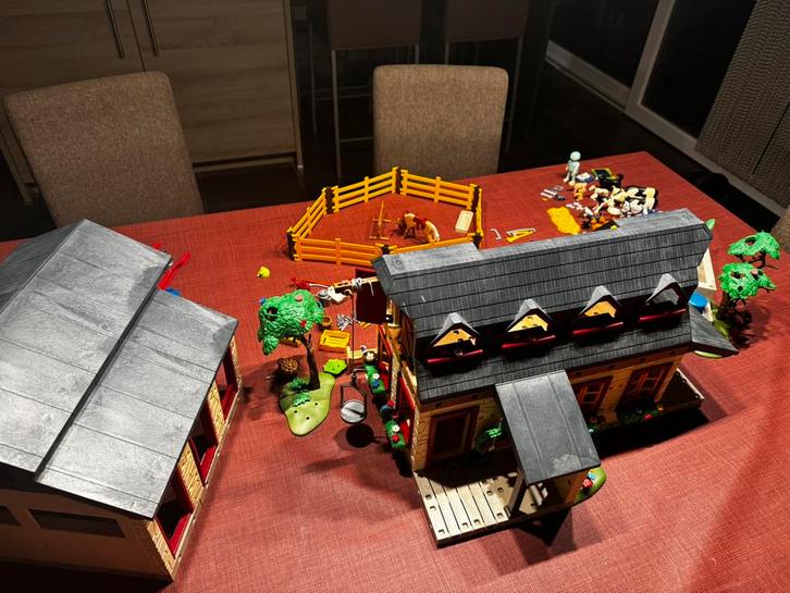Playmobil grote boerderij, Kinderen en Baby's, Speelgoed | Playmobil, Zo goed als nieuw, Los Playmobil, Ophalen